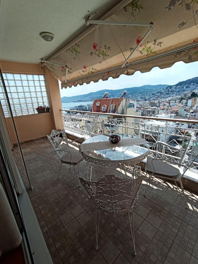 Golden Mirror In Kavala Lejlighed Eksteriør billede