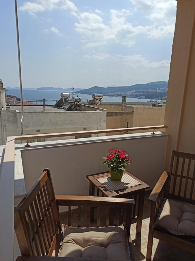 Golden Mirror In Kavala Lejlighed Eksteriør billede
